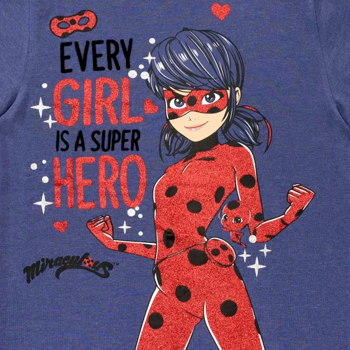 Miniatura 2 de Miraculous Ladybug Girls' Lady Bug T-Shirt