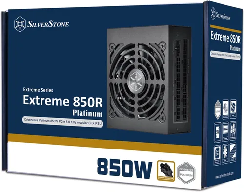 Miniatura 14 de SilverStone Tecnología Extreme 850R Platinum Cybenetics Platinum 850W SFX12V 4.0 (ATX 3.0) y fuente de alimentación PCIe 5.0 SFX, SST-EX850R-PM