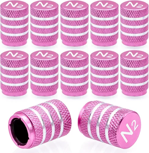 Miniatura 49 de 4 piezas de tapas de válvula de rueda con forma de punta, válvula de rueda de aleación de aluminio con punta, universal para automóviles, SUV