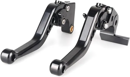 Miniatura 6 de motocicleta corto freno Palanca de embrague para KAWASAKI VERSYS 1000 2015 – 2016 Vulcan/S 650 cc 2015 – 2016 Versys (650CC) 2015 – 2016, Negro