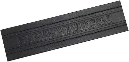 Miniatura 3 de Harley-Davidson Road Trip H-D - Cinturón de piel auténtica para hombre con hebilla de níquel antiguo