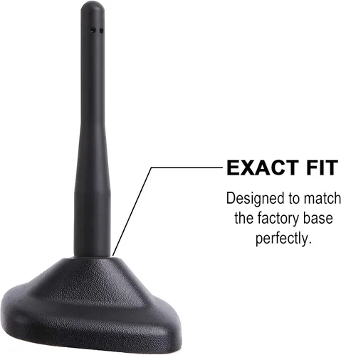 Miniatura 7 de VOFONO - Antena corta compatible con Mini Cooper 2000-2025, accesorios para Mini Cooper, mástil de antena de 11.4 cm de reemplazo