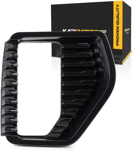 Miniatura 9 de KarParts360 Para GMC Sierra 1500 2019 2020 2021 Moldura de Luz Antiniebla Lado del Conductor Delantero Negro Texturizado Modelos SLE/Elevation