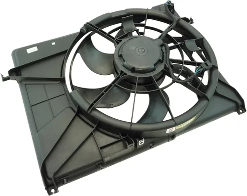 Miniatura 103 de TRQ Conjunto de ventilador de refrigeración dual del radiador compatible con Toyota Highlander 2008-2013 TO3115155