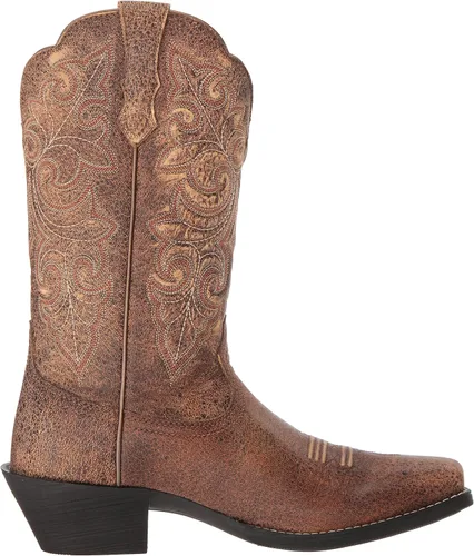 Miniatura 6 de Ariat Botas vaqueras de punta cuadrada redonda para mujer, Vintage Bomber, talla única