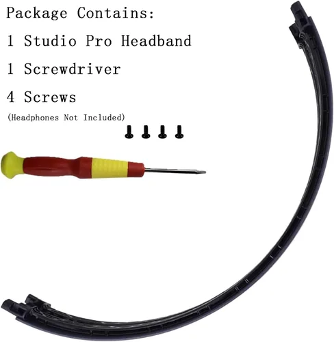 Miniatura 6 de Aiivioll Studio Pro Diadema para Studio Pro 2023 (Modelo A2924) y Studio 3 (Modelo A1914) Auriculares inalámbricos Bluetooth Studio Pro Kit de Negro