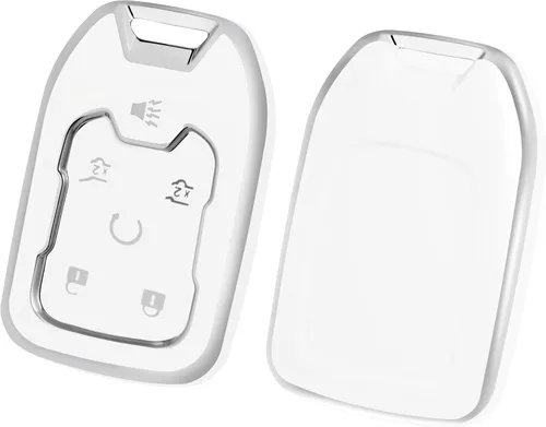 Miniatura 16 de Funda para llavero de automóvil compatible con GMC, funda para llavero compatible con Chevy Suburban Silverado GMC Sierra Terrain Acadia 1500 2500HD