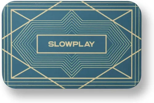 Miniatura 9 de SLOWPLAY Placas rectangulares de fichas de póquer, paquete de 10 unidades, placas profesionales de estilo europeo sin denominación, compuesto