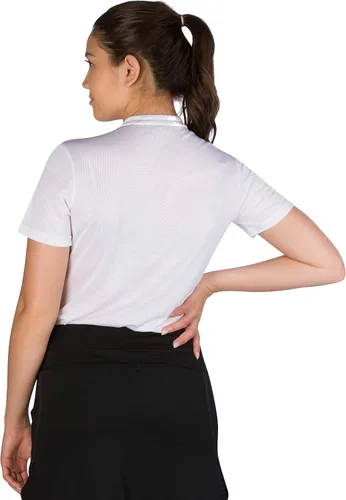 Miniatura 4 de Three Sixty Six Womens Collarless Golf Polo Shirt - Dry Fit, Breathable, Compression Golf Tops