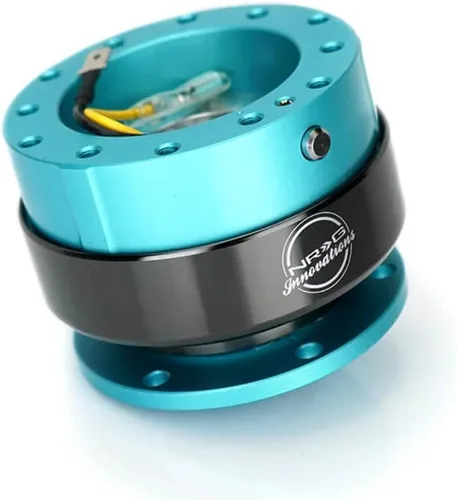 Miniatura 10 de NRG Innovaciones. Liberación rápida, Plomizo/ titanio cromo (Gun Metal Body/Titanium Chrome)