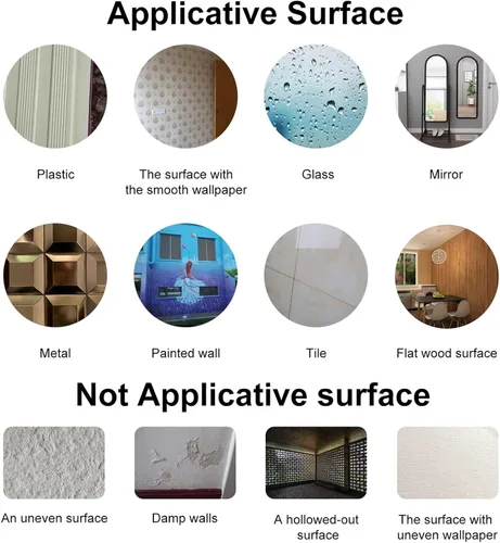 Miniatura 5 de CREATCABIN 2 calcomanías de pared de espejo acrílico 3D con diseño de flor de loto, autoadhesivas, removibles, ecológicas, para el hogar