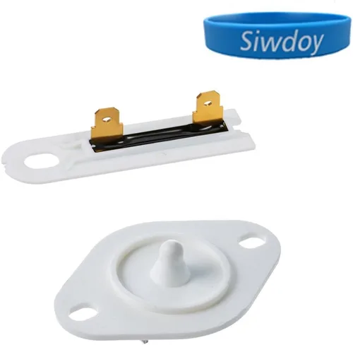 Miniatura 4 de Termistor de secadora 8577274 y fusible térmico de secadora 3392519 compatible con secadores Whirlpool