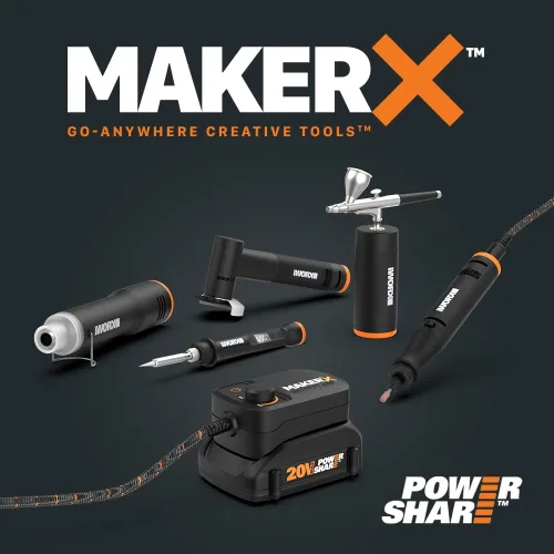Miniatura 3 de Worx WA7151 20V MAKERX HubX Fuente de alimentación y adaptador de herramienta con puerto USB