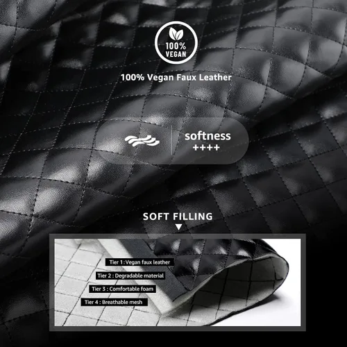 Miniatura 2 de STQ - Mocasines para mujer de espuma viscoelástica, fáciles de poner, cómodos, zapatos para otoño
