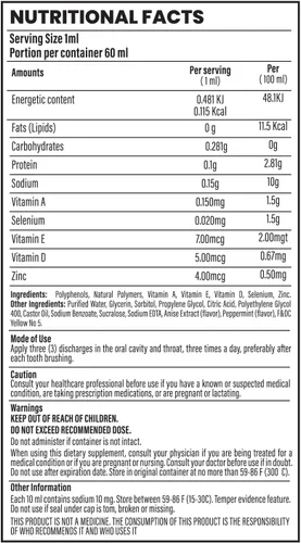 Miniatura 4 de Bloque profundo - Refuerzo de apoyo inmunológico - Apoyo al sistema inmunológico - Spray bucal diario - Vitamina D y zinc - PPG Nutritional