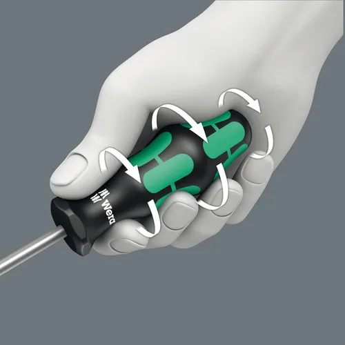 Miniatura 3 de Wera - 5117682001 Kraftform Plus 368 Square Socket #1 Destornillador profesional, 3-1/8" Longitud del eje