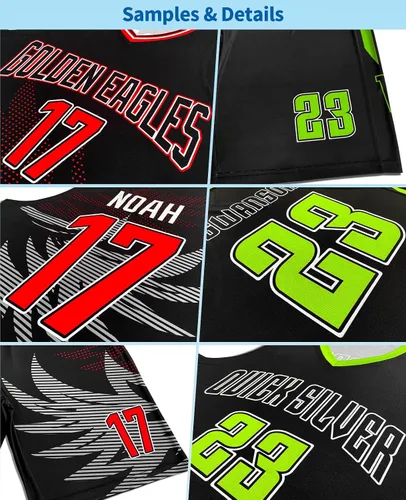 Miniatura 4 de Pantalones cortos de jersey de baloncesto personalizados uniforme de equipo número de nombre personalizado hombres ropa deportiva juvenil