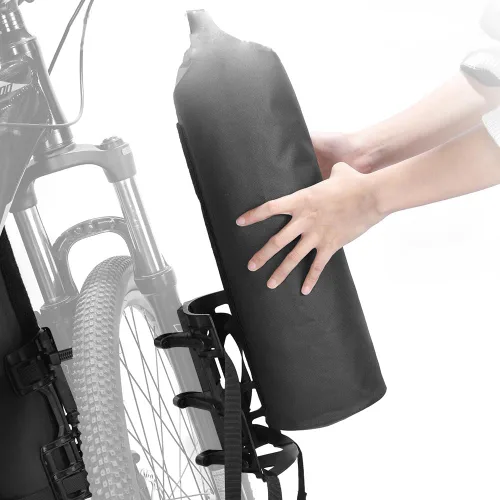 Miniatura 4 de LIXADA Bolsa de horquilla de bicicleta de 3L/7L - Bolsa seca impermeable, diseño superior enrollable, bolsa ligera para horquilla de bicicleta