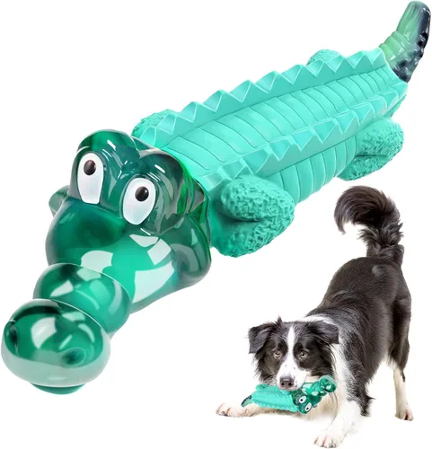 Fuufome Juguetes para Masticación de Perros Grandes para Masticadores Agresivos: Juguete para Perros Casi Indestructible para Mantenerlos Ocupados y