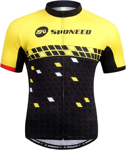 Miniatura 2 de Camiseta de ciclismo de manga corta para hombre, camisetas de ciclismo de carretera que absorben la humedad
