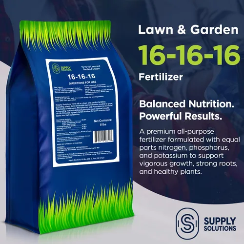 Miniatura 2 de Supply Solutions 16-16-16 Fertilizante granular multiusos completo para césped y jardín, el alimento vegetal definitivo para vegetación exuberante