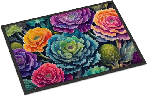 Miniatura 61 de Caroline's Treasures DAC1455MAT - Felpudo de la reina de la noche con diseño de cactus en color de 18 x 27 pulgadas, tapete para puerta delantera