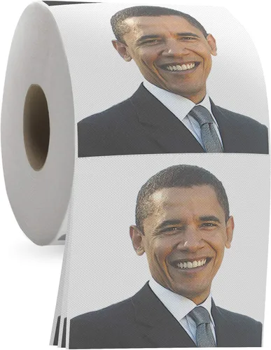 Miniatura 8 de Rollo de papel higiénico divertido de Joe Biden de Gagster - Broma política para bromas de elección de demócratas y republicanos, intercambio