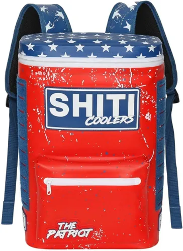 Miniatura 11 de SHITI Hieleras Enfriador para Camping, Viajes, Playa, Lonchera Suave para Alimentos, Bebidas y Hielo, Portátil, Impermeable, Bolsa Aislada de 24 El