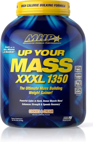 Miniatura 2 de MHP UYM XXXL 1350 - Ganador de peso de construcción masiva, ganancias de masa muscular, con 1.76 oz de proteína, altas calorías, 0.43 onzas