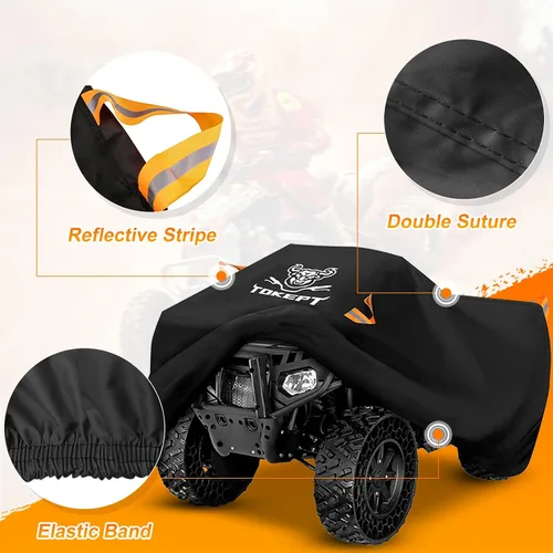 Miniatura 3 de Funda para ATV, funda impermeable resistente para 4 ruedas, funda para quad, protección para todo tipo de clima, resistente a la UV, protección al
