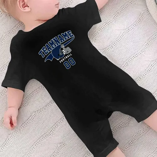Miniatura 7 de Traje de fútbol personalizado para bebé, hace que tu bebé nombre y número de ropa de fútbol regalos
