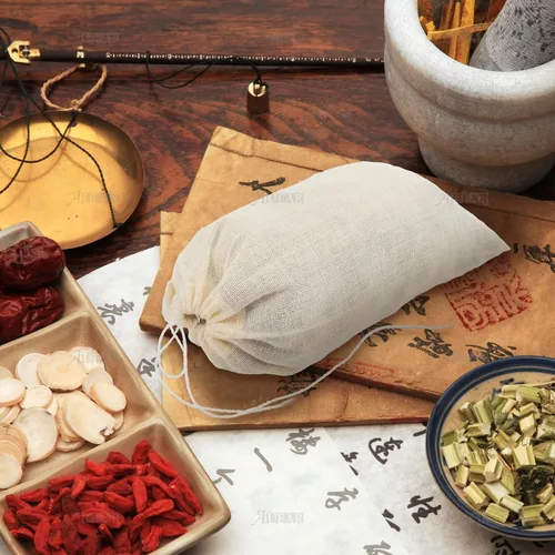 Miniatura 4 de AUEAR, Bolsas de sopa de algodón reutilizables con cordón para café, medicina china, bolsa de té, colar hierbas, estopilla, caldo de huesos, 4"x6
