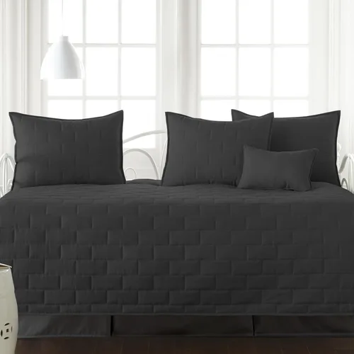 Miniatura 18 de Southshore Fine Living, Inc. Juegos de Edredón para Cama Nido Individual, Juego de Ropa de Cama Boho de 6 Piezas con Funda para Cama Nido, 3 Fundas