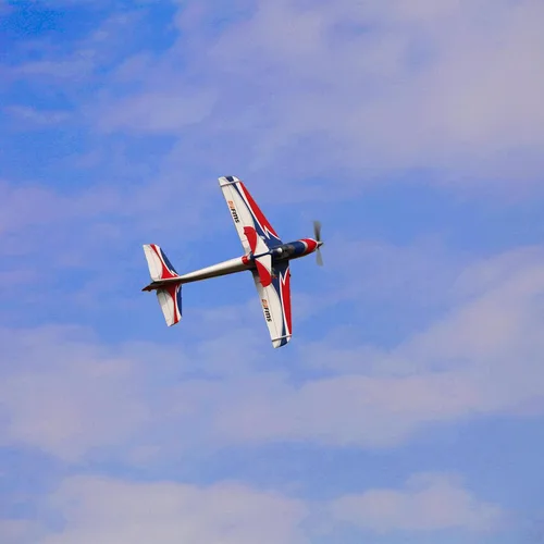 Miniatura 7 de Fms Aviones RC para adultos, avión F3A Olympus RC de 55.118 in (55.1 pulgadas) Envergadura de 4 canales acrobático 3D RC Hobby Rc aviones PNP
