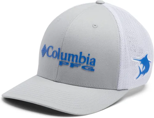Miniatura 227 de Columbia - Gorra de malla con bandera con árboles unisex para adultos, corona alta