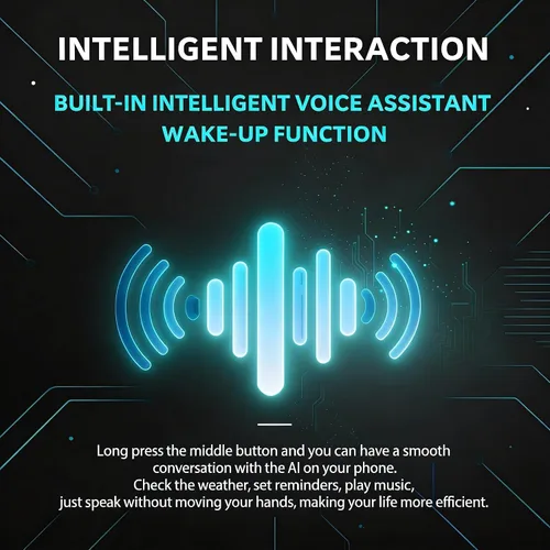 Miniatura 5 de Lentes de sol inteligentes Bluetooth para hombres y mujeres, lentes de audio 2026 con altavoces de oído abierto, llamadas manos libres y asistente