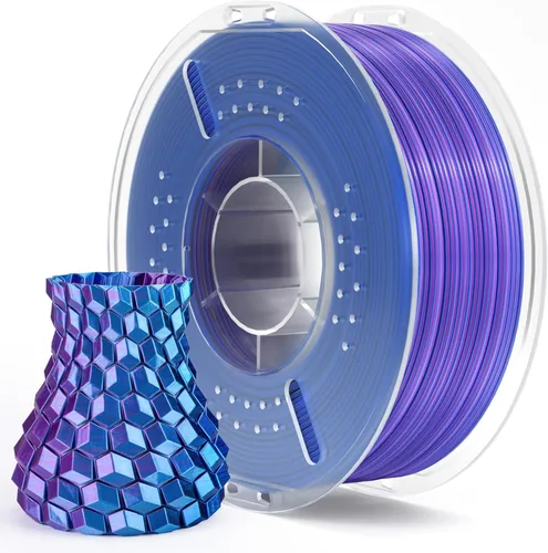 Miniatura 17 de ELEGOO Filamento PLA Seda Cobre 1.75mm 1KG, Filamento para Impresora 3D con Precisión Dimensional +/- 0.02mm, Carrete de 1kg (2.2lbs) Compatible
