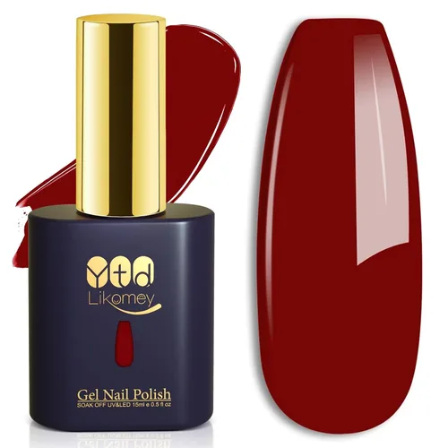 Miniatura 23 de YTD Likomey Esmalte de uñas de gel blanco, 0.5 onzas líquidas, manicura y pedicura para manicura y pedicura de verano, esmalte de color UV, 0.5