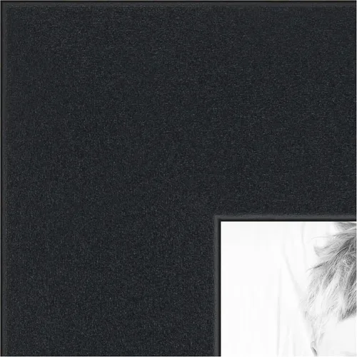Miniatura 4 de ArtToFrames Marco de fotos negro de 4 x 6 pulgadas, este marco de póster personalizado de 1.25 pulgadas es de color negro satinado, para tu arte