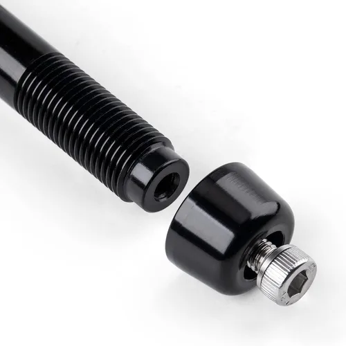 Miniatura 8 de Ejes pasantes de 12 mm para entrenadores de bicicleta - Adaptador de eje pasante M12 x 1.0/1.5/1.75 para fijación de rueda trasera en entrenador