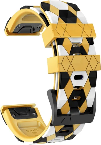 Miniatura 2 de OVERSTEP Correa de reloj compatible con Fenix 5, correa de ajuste rápido de 0.866 pulgadas para Garmin Fenix 5 Plus/Fenix 6/Fenix 6 Pro/Fenix