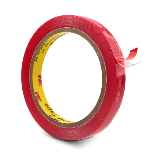 Miniatura 25 de 3M - Cinta de montaje de doble cara VHB de 1 x 15.4 pies y 0.025 pulgadas de grosor, color blanco, 4930, cinta adhesiva de espuma impermeable