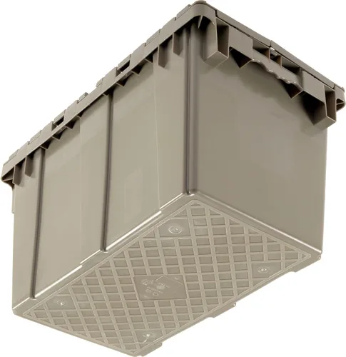 Miniatura 4 de Contenedor de distribución con tapa abatible 22-3/8x13x13 Gris