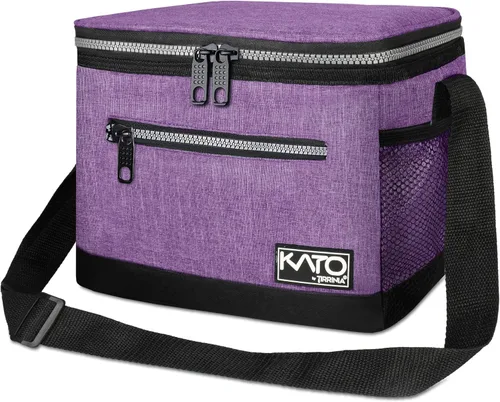 Miniatura 27 de Tirrinia Lonchera aislada para hombres/mujeres, bolsa de almuerzo a prueba de fugas para escuela y trabajo, bolsa de almuerzo grande para niños