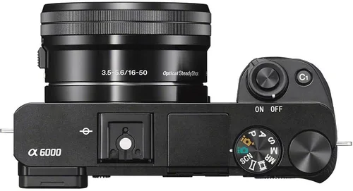 Miniatura 7 de Sony Cámara sin espejo Alpha a6000 con lente de 0.630-1.969 in (ILCE6000L/B) + kit de filtro + tarjeta de 64 GB + 2 baterías NPF-W50 + lector