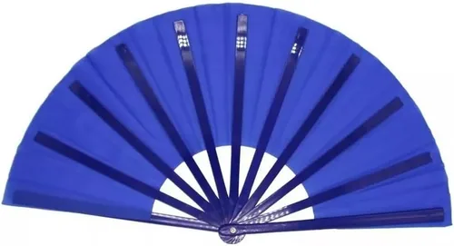 Miniatura 6 de Paquete de 2 ventiladores Pericón grandes, truenos cuando se abren, muchos colores (amarillo)