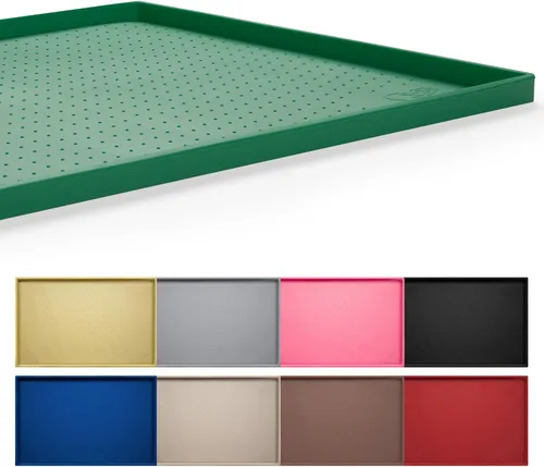 Miniatura 16 de Hubulk Tapete de alimentación para perros, 100% impermeable, mantel individual de silicona de grado alimenticio para tazones de comida y agua