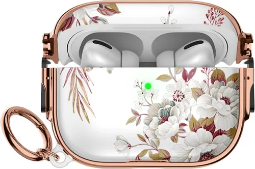Miniatura 38 de Maxjoy para Funda Linda de AirPods 2 (2019) con Bloqueo de Seguridad, Compatible con Funda de AirPod de 2ª Generación de Mármol para Mujeres