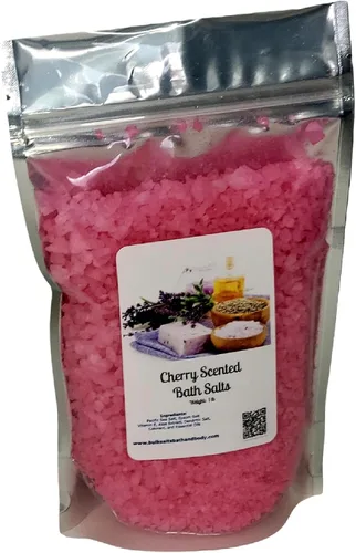 Miniatura 4 de Sales de baño Bolsa de 1 libra (16 oz.) Elige tu aroma Sal de Epsom Sal marina Baño Cuidado del cuerpo Belleza Relajación Spa