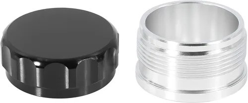 Miniatura 3 de X AUTOHAUX 1,5 "aleación de aluminio de la identificación de la soldadura del automóvil en el tanque de combustible del aceite del casquillo